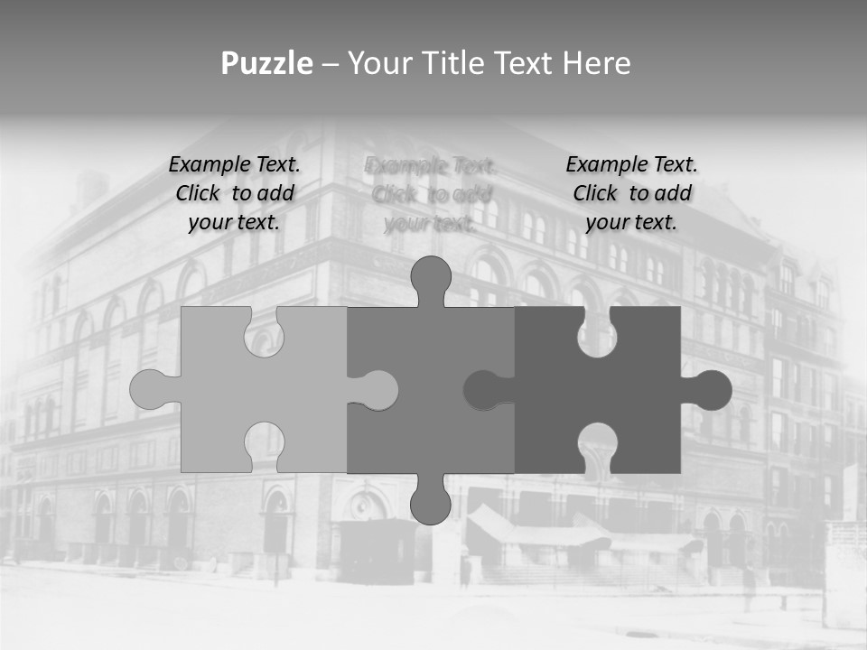 Building In The Retro Style PowerPoint Template