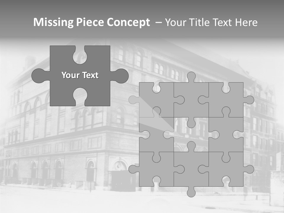 Building In The Retro Style PowerPoint Template