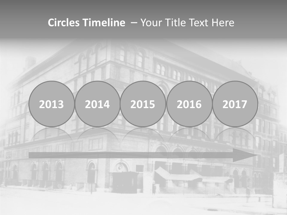 Building In The Retro Style PowerPoint Template