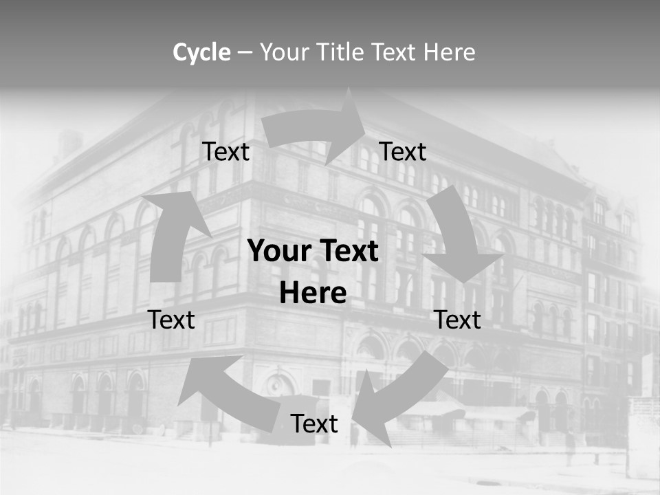 Building In The Retro Style PowerPoint Template
