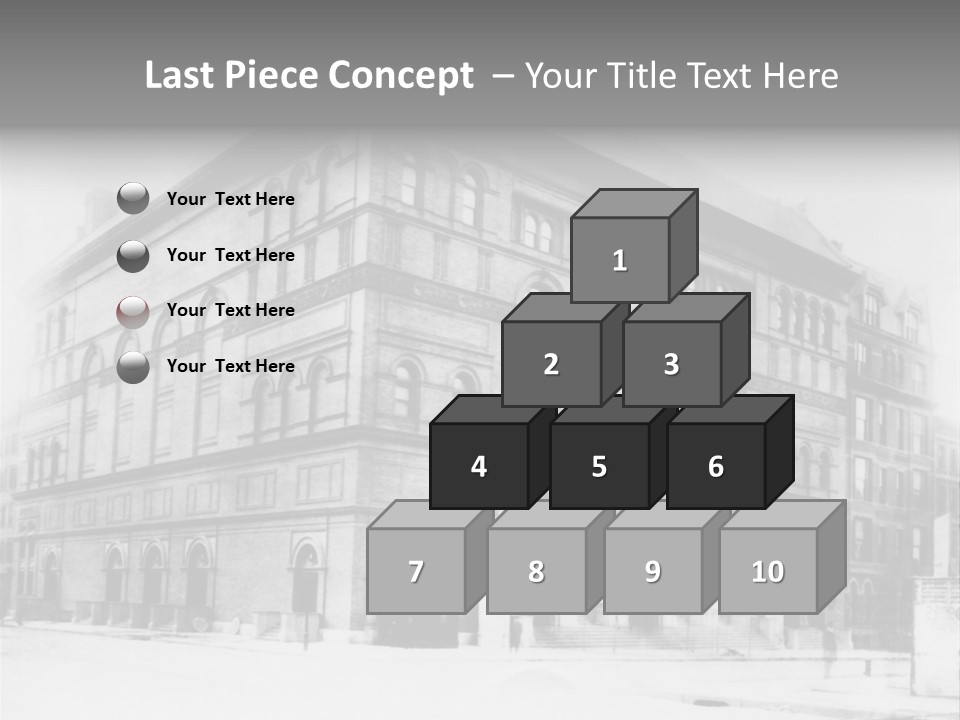 Building In The Retro Style PowerPoint Template