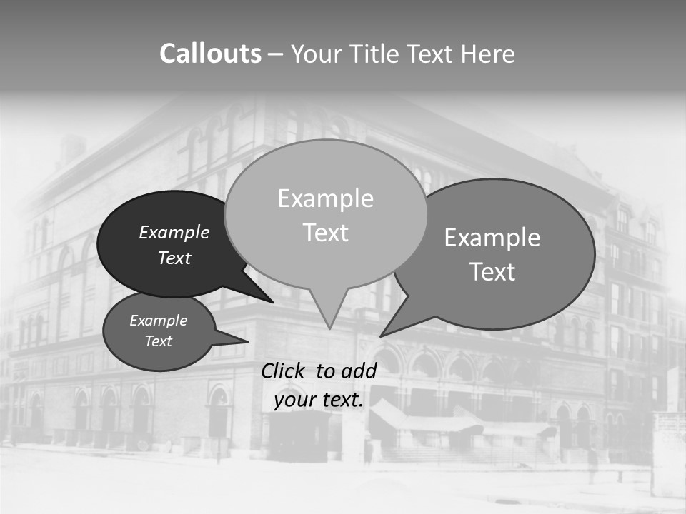Building In The Retro Style PowerPoint Template