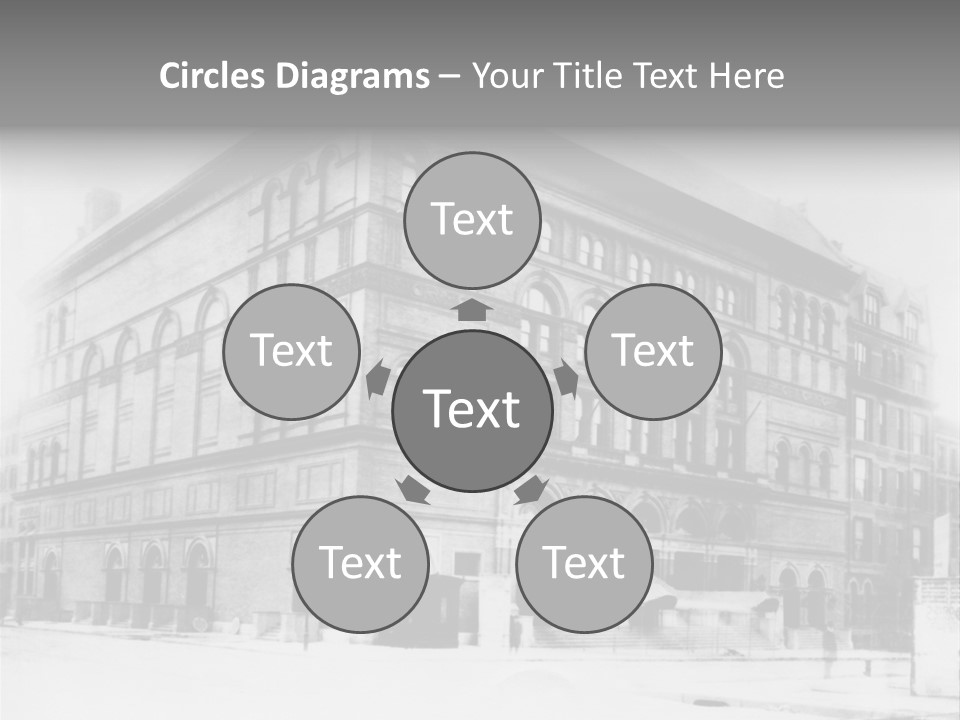 Building In The Retro Style PowerPoint Template