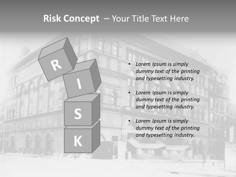 Building In The Retro Style PowerPoint Template