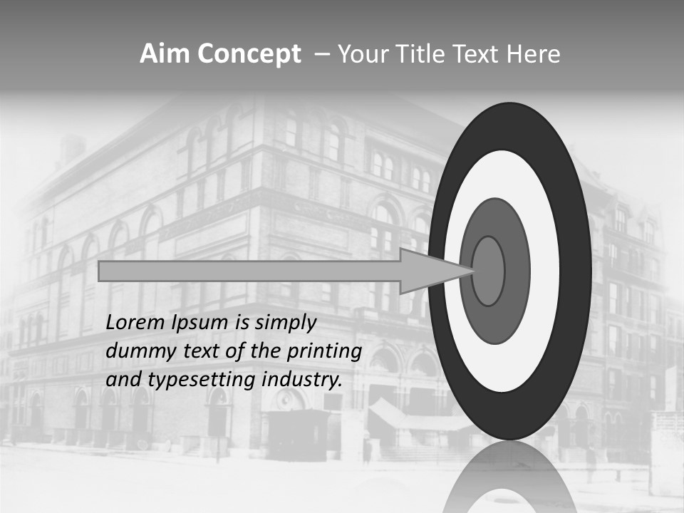 Building In The Retro Style PowerPoint Template