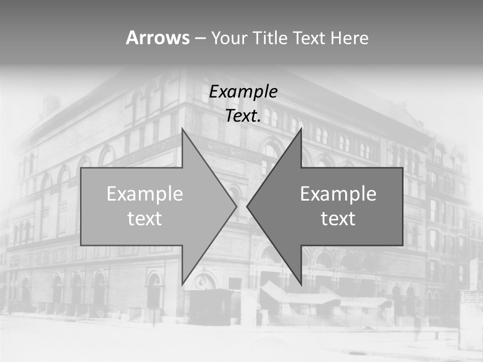 Building In The Retro Style PowerPoint Template
