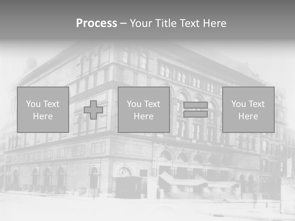 Building In The Retro Style PowerPoint Template