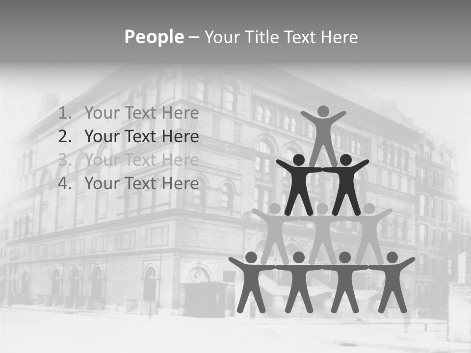 Building In The Retro Style PowerPoint Template