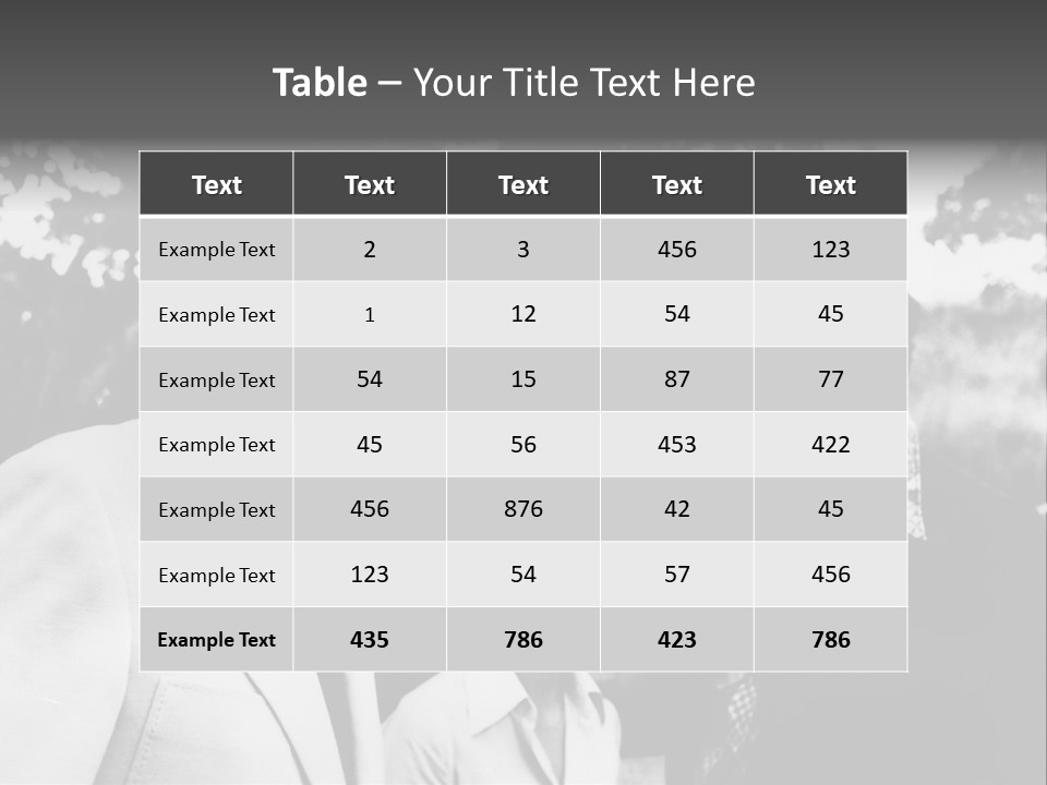 People 20 Th Century PowerPoint Template