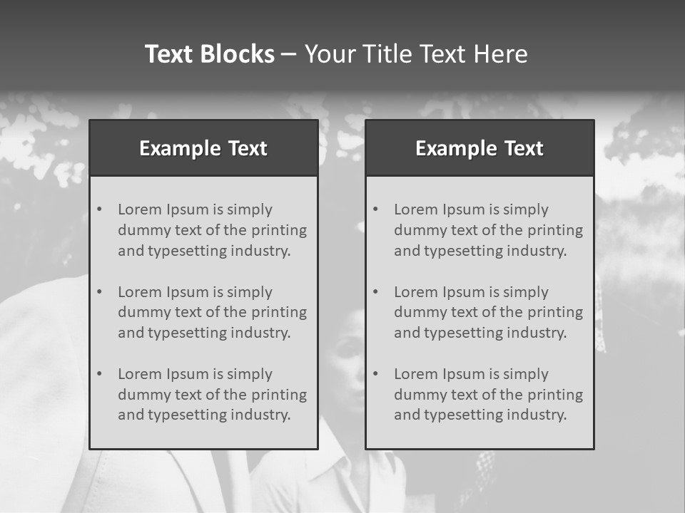 People 20 Th Century PowerPoint Template