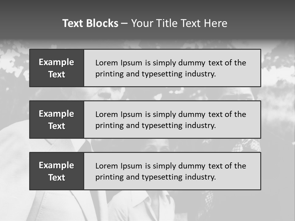 People 20 Th Century PowerPoint Template