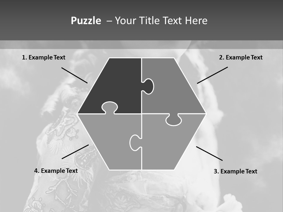 A Young Girl Age 20 PowerPoint Template