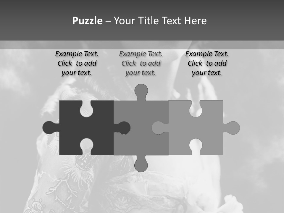 A Young Girl Age 20 PowerPoint Template