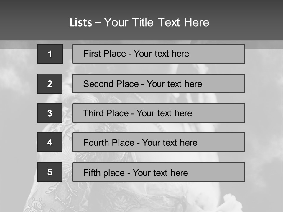 A Young Girl Age 20 PowerPoint Template
