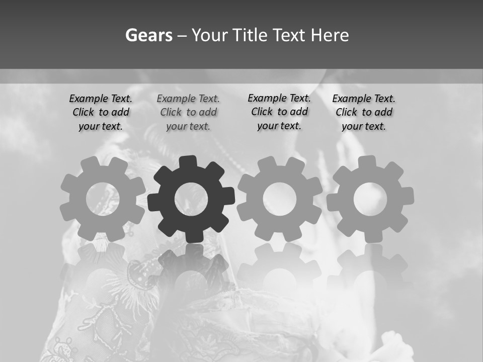 A Young Girl Age 20 PowerPoint Template