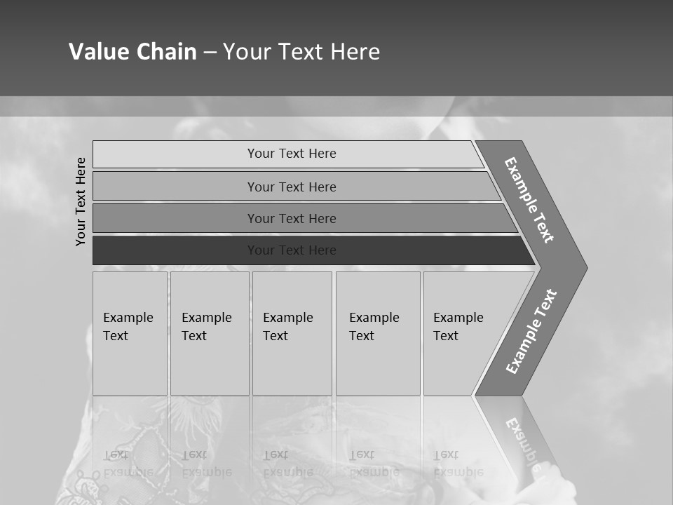 A Young Girl Age 20 PowerPoint Template