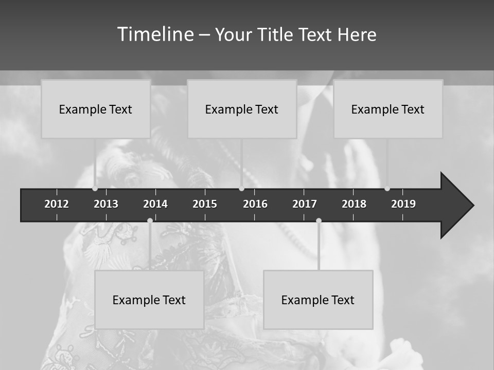 A Young Girl Age 20 PowerPoint Template