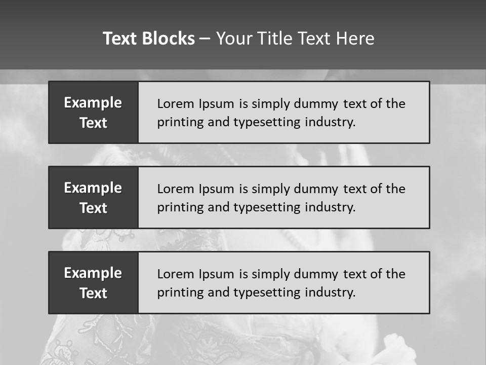 A Young Girl Age 20 PowerPoint Template