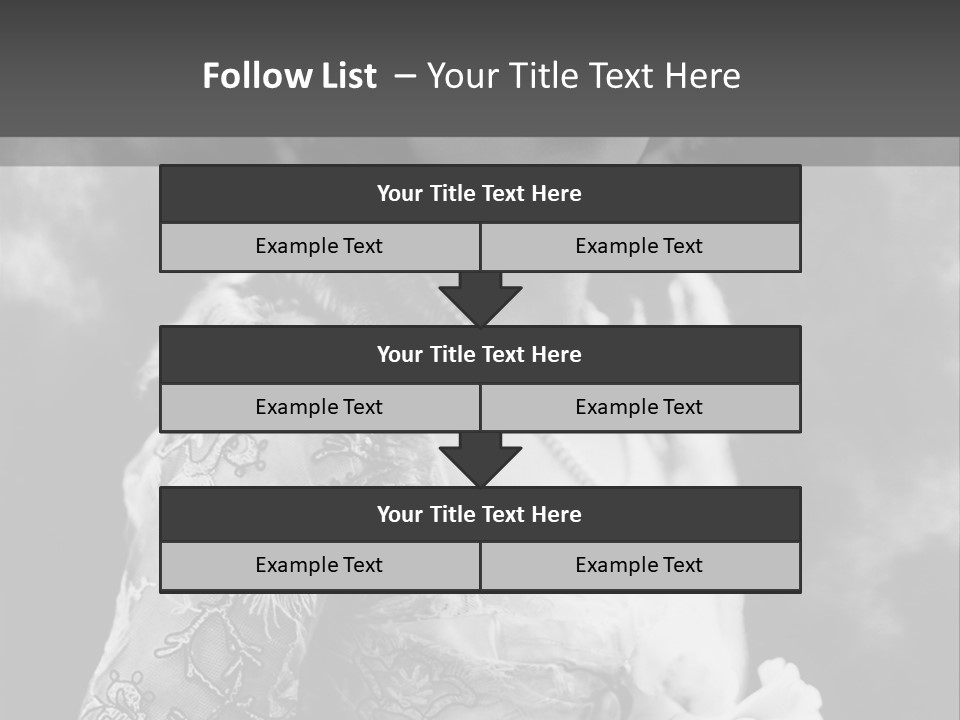 A Young Girl Age 20 PowerPoint Template