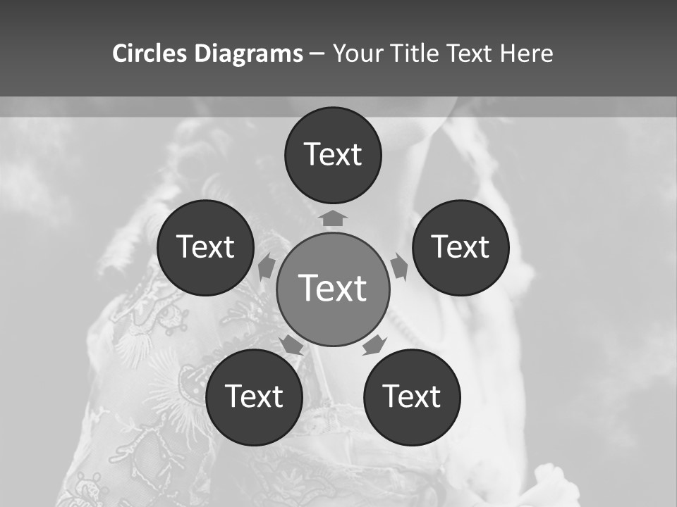 A Young Girl Age 20 PowerPoint Template