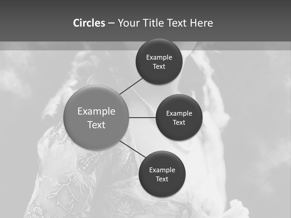 A Young Girl Age 20 PowerPoint Template