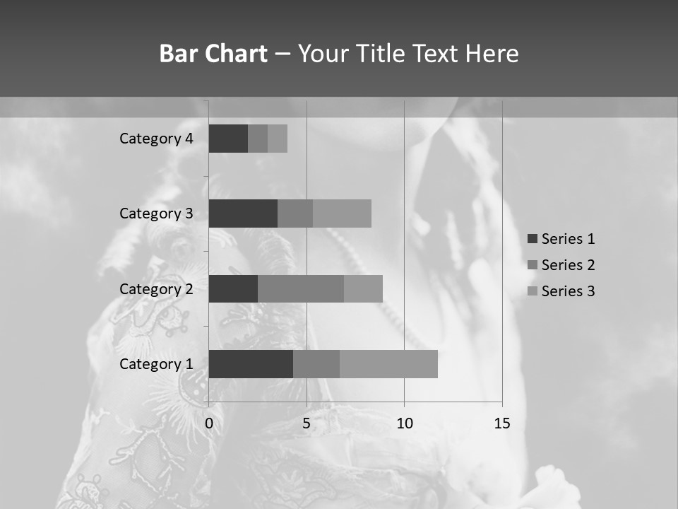 A Young Girl Age 20 PowerPoint Template