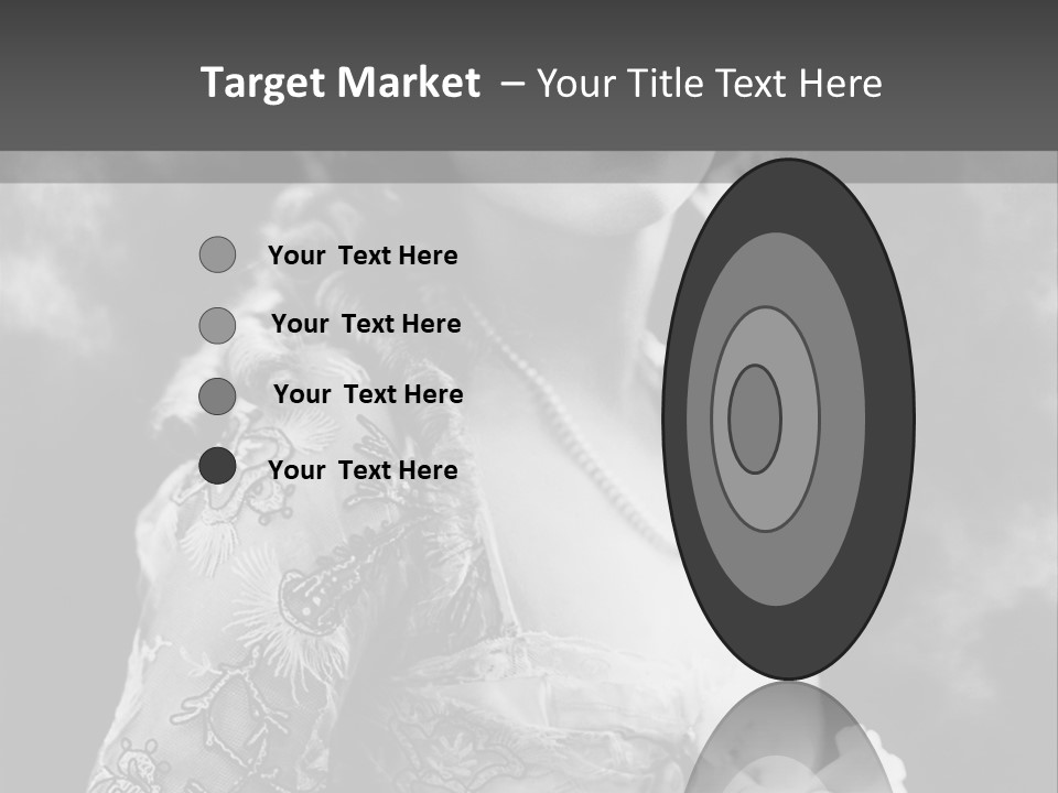 A Young Girl Age 20 PowerPoint Template