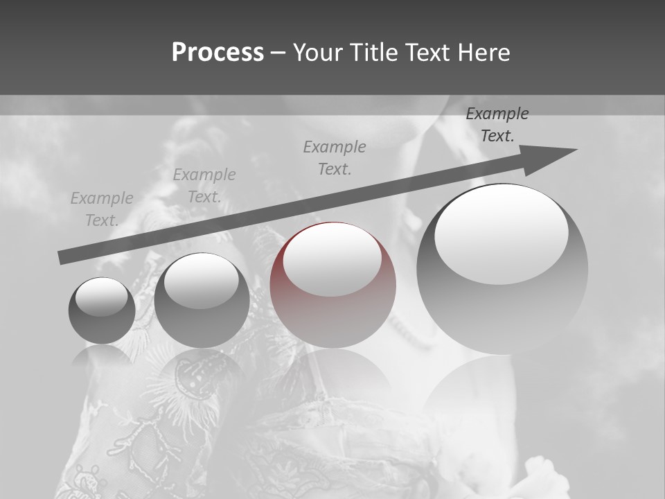 A Young Girl Age 20 PowerPoint Template