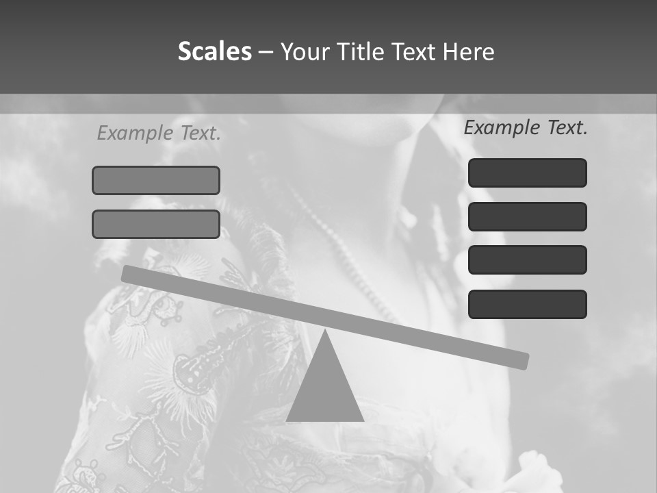 A Young Girl Age 20 PowerPoint Template