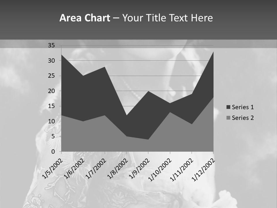 A Young Girl Age 20 PowerPoint Template