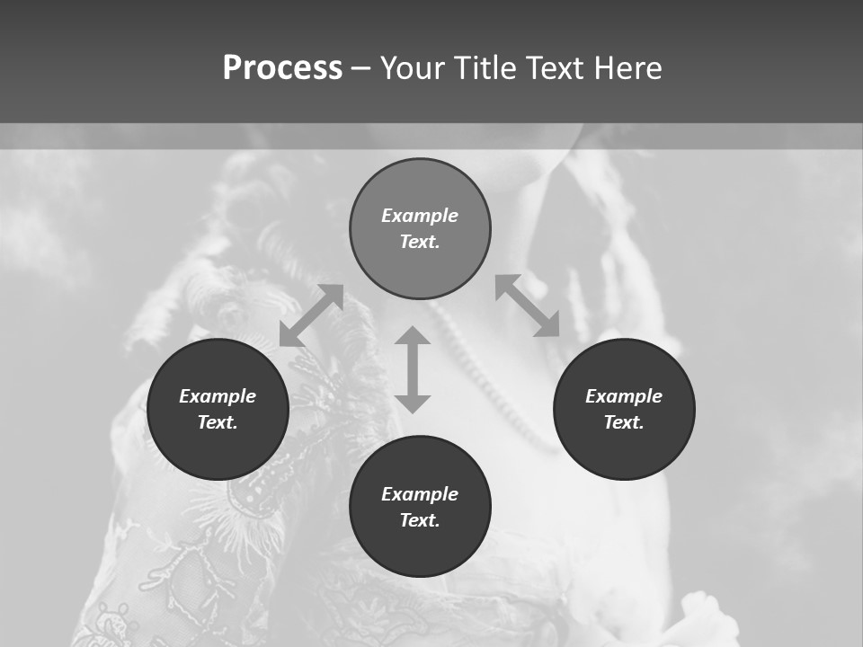 A Young Girl Age 20 PowerPoint Template