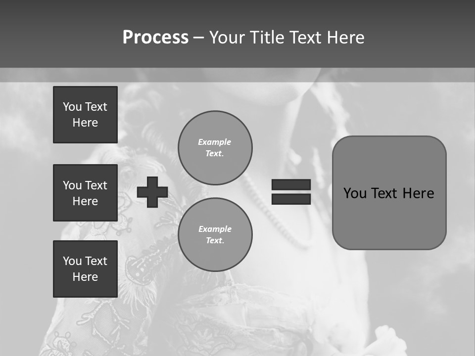 A Young Girl Age 20 PowerPoint Template
