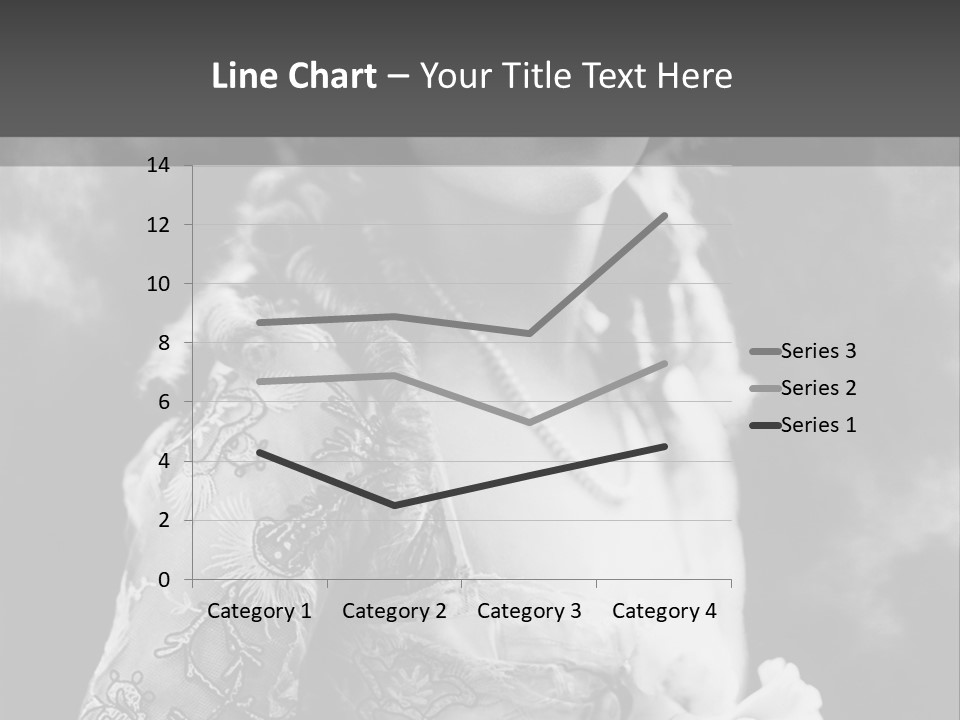 A Young Girl Age 20 PowerPoint Template