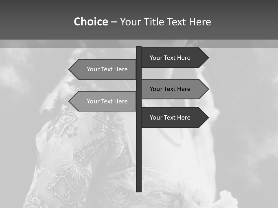 A Young Girl Age 20 PowerPoint Template