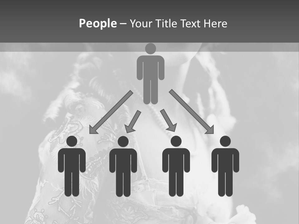 A Young Girl Age 20 PowerPoint Template