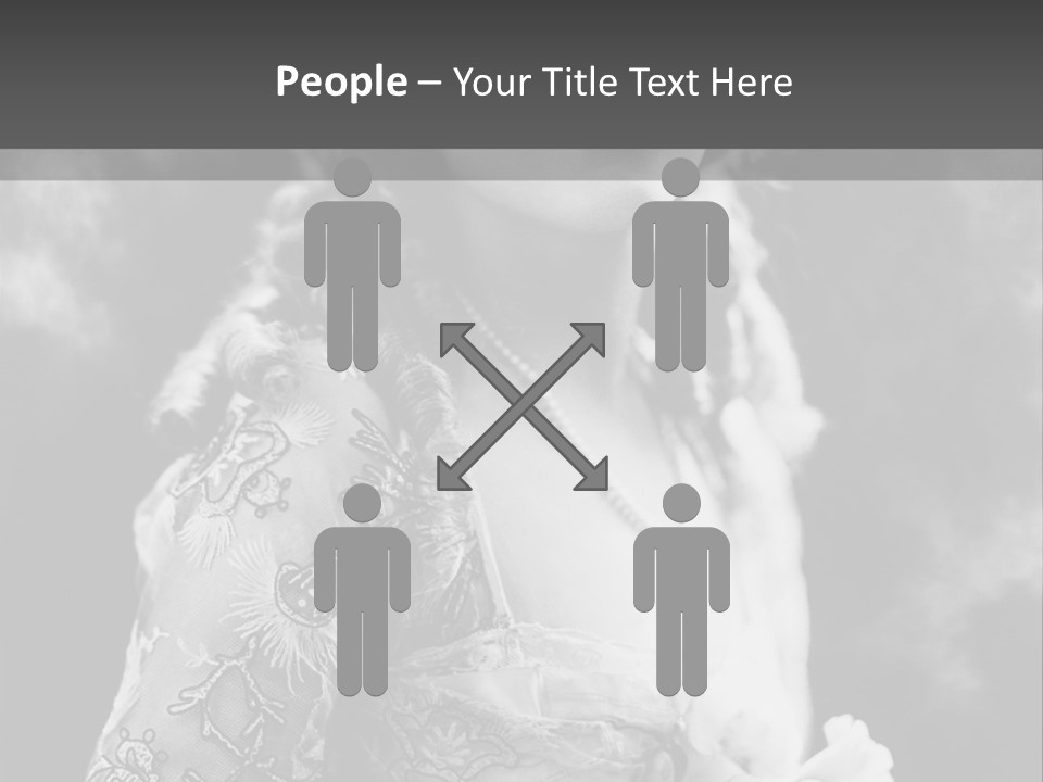 A Young Girl Age 20 PowerPoint Template