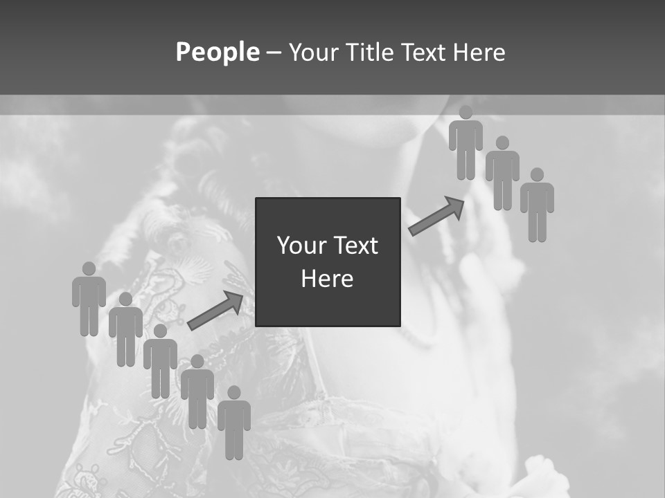 A Young Girl Age 20 PowerPoint Template