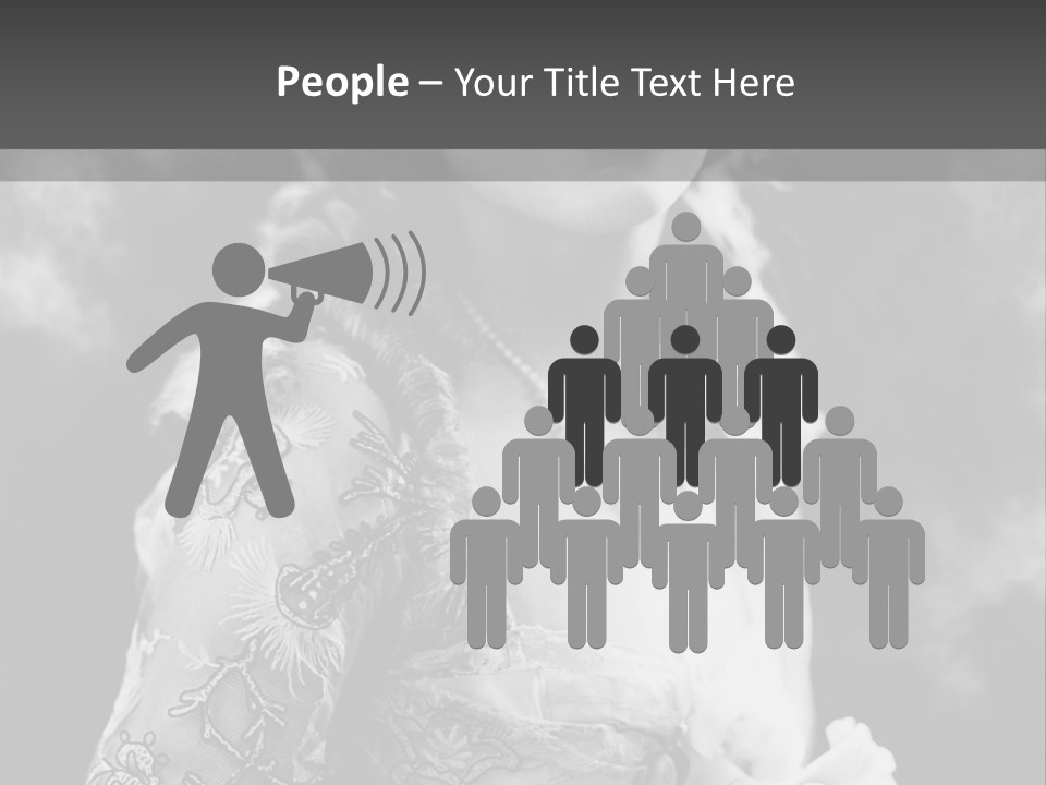 A Young Girl Age 20 PowerPoint Template