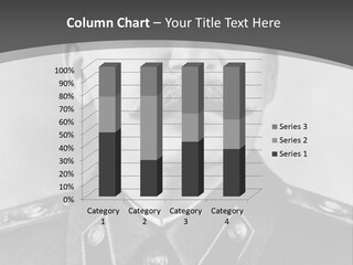 Stalin Black And White Image Ussr PowerPoint Template