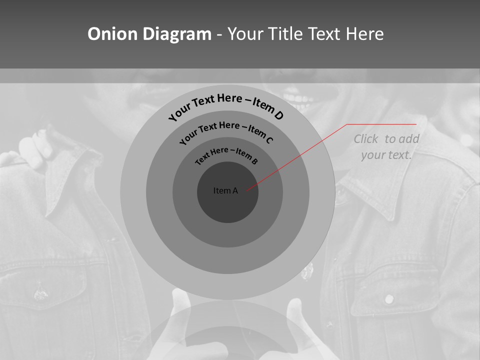 Brothers Black White Background PowerPoint Template