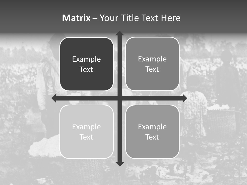 African Family Harvests PowerPoint Template