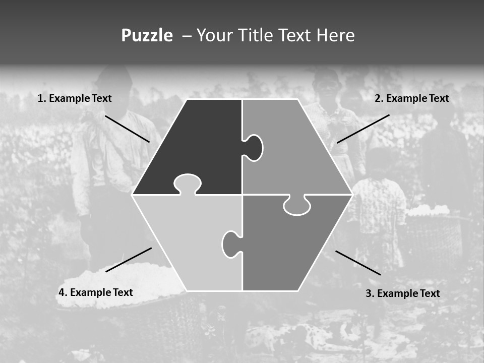 African Family Harvests PowerPoint Template