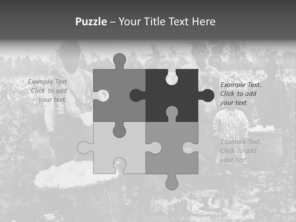 African Family Harvests PowerPoint Template