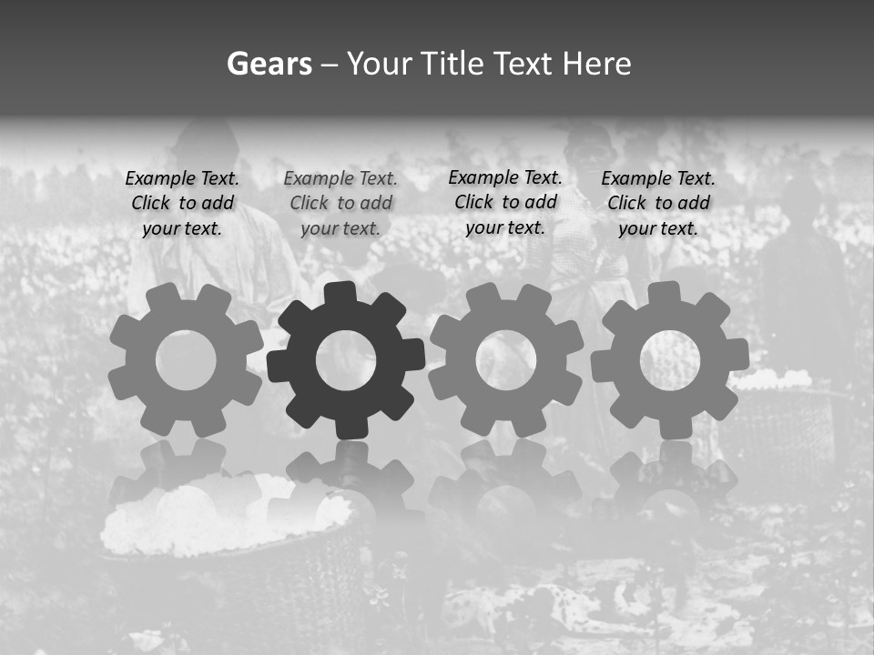 African Family Harvests PowerPoint Template