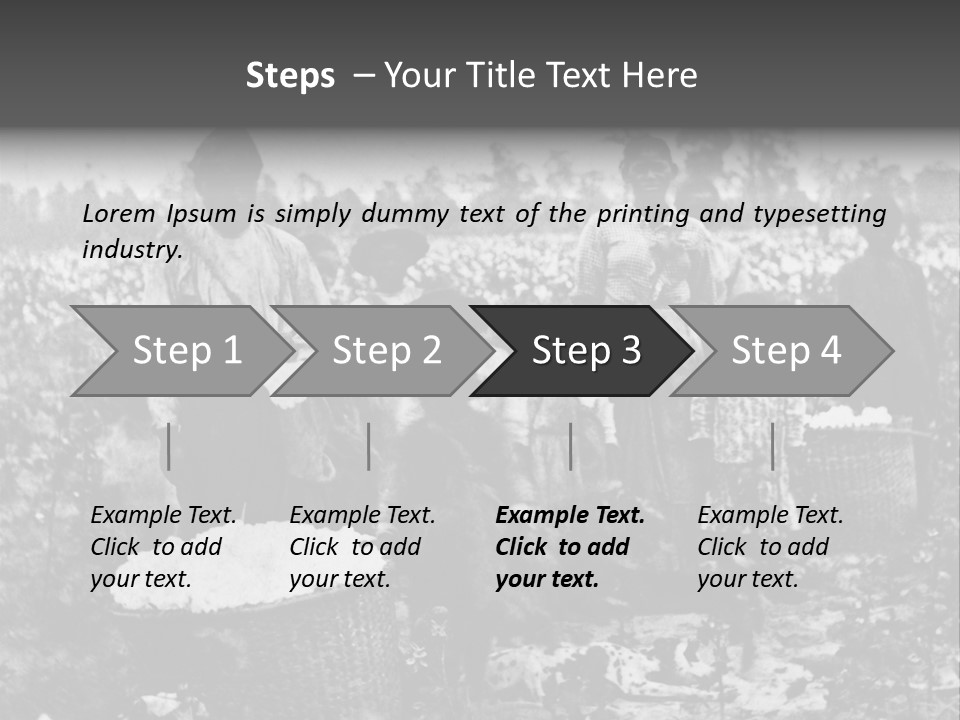 African Family Harvests PowerPoint Template
