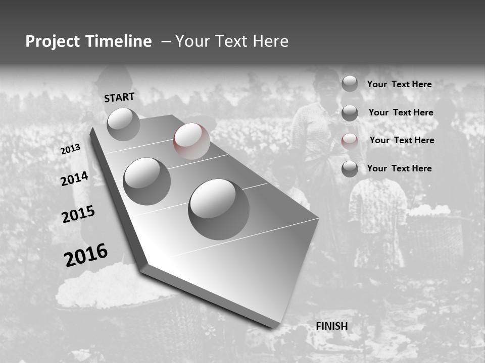 African Family Harvests PowerPoint Template