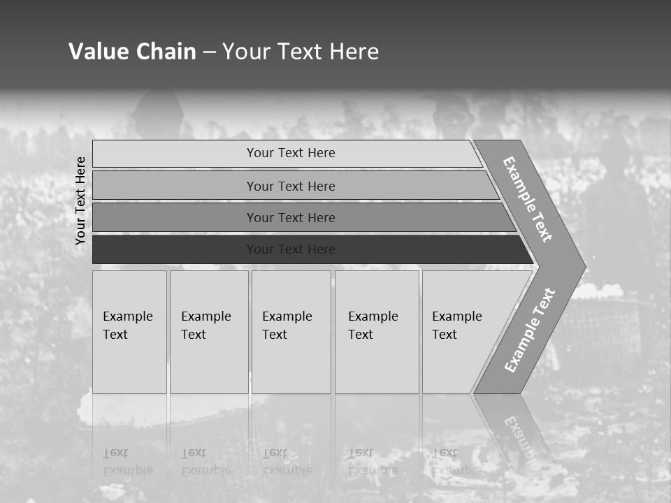 African Family Harvests PowerPoint Template