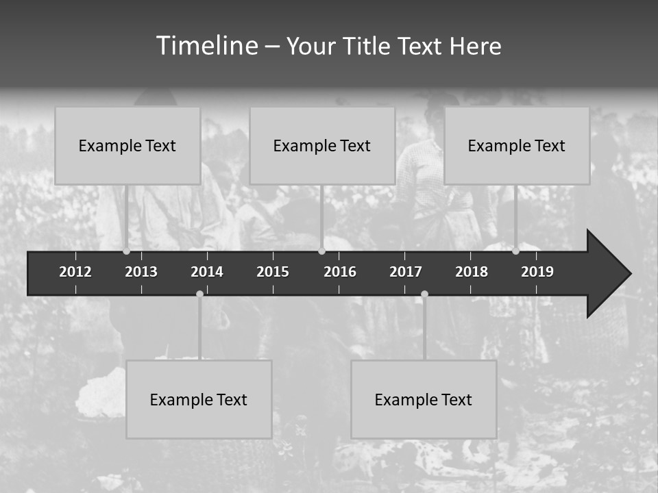 African Family Harvests PowerPoint Template