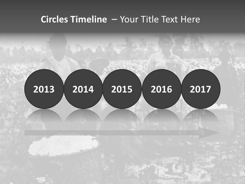 African Family Harvests PowerPoint Template