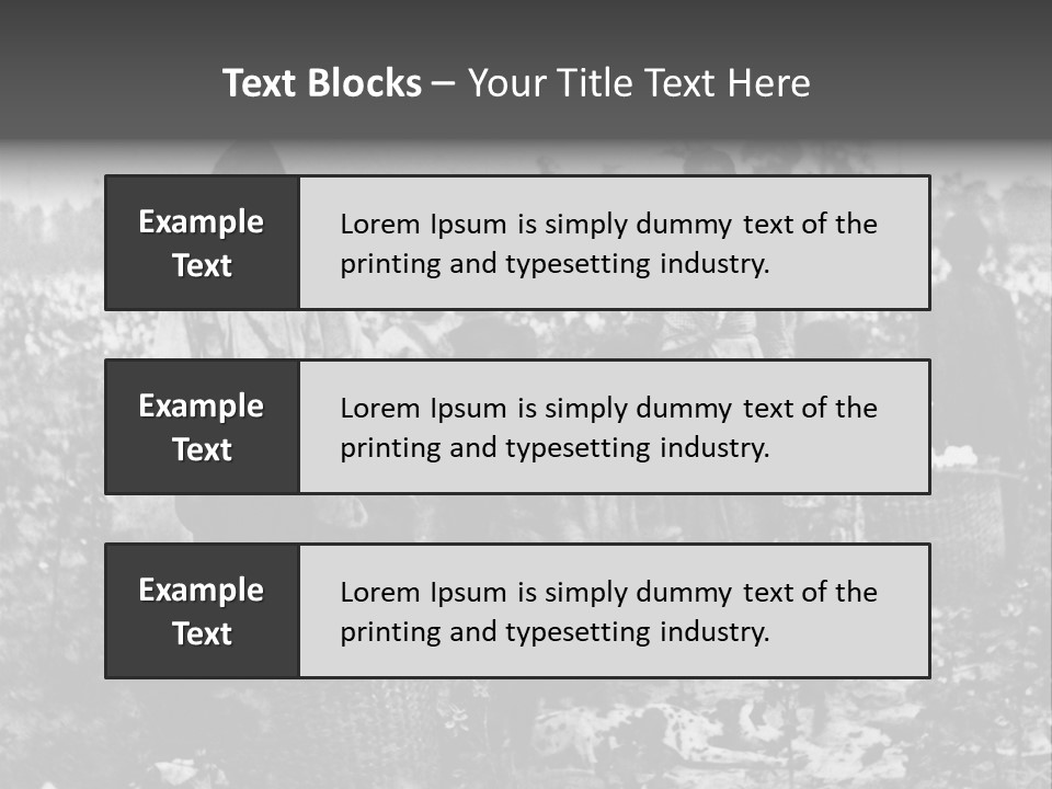 African Family Harvests PowerPoint Template